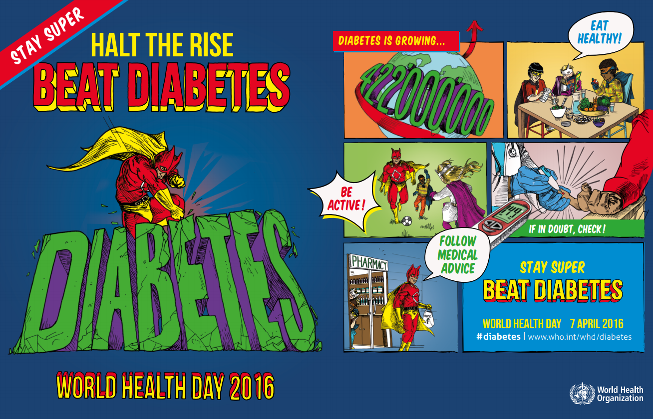 World health Day 2016 Beat diabetes