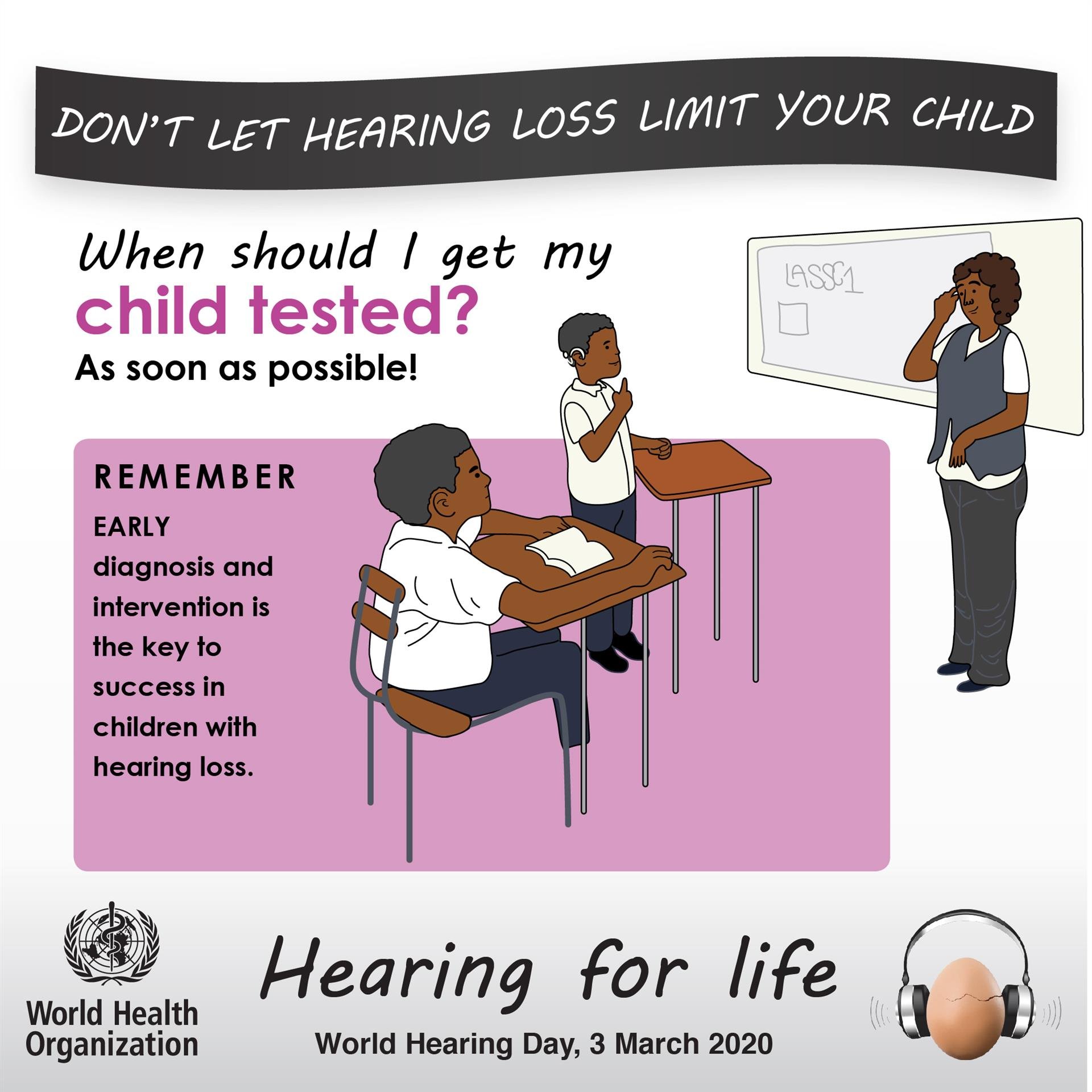 World Hearing Day 2020: When should I get my child tested?