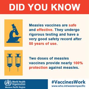 measles vaccines
