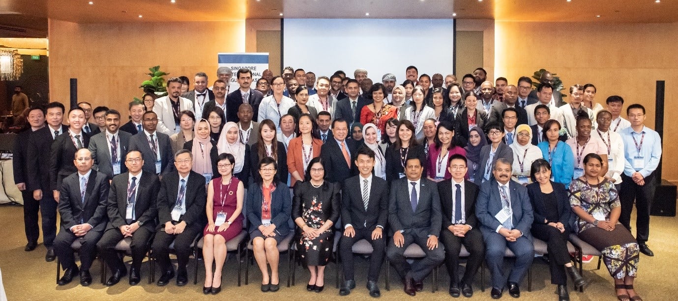 Group photo at the Singapore International Dengue Workshop.